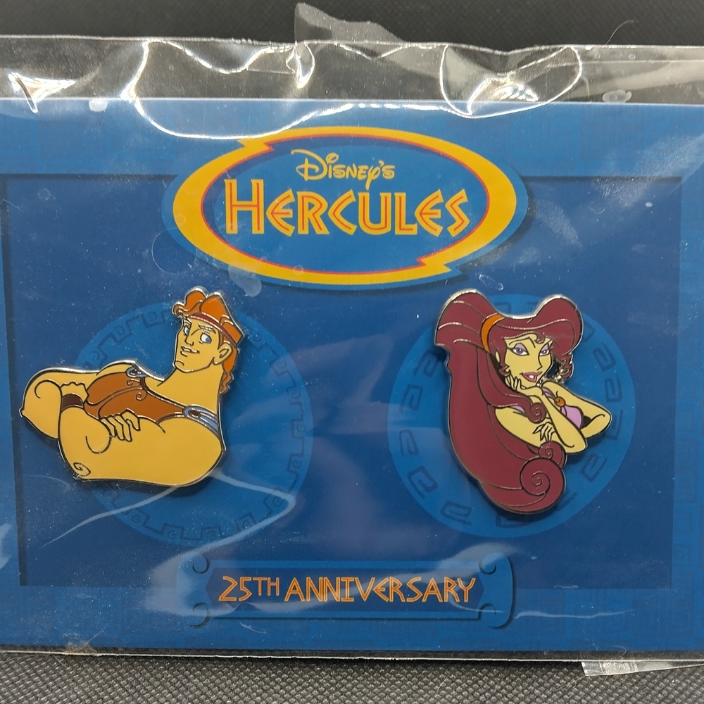 Disney Hercules 25th Anniversary Pin Set